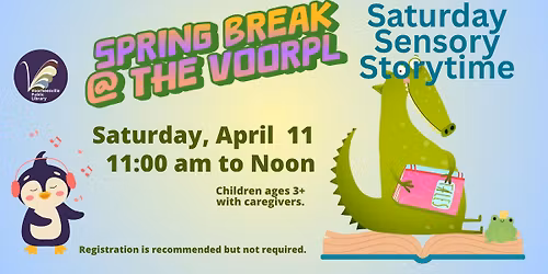 Saturday Sensory Storytime