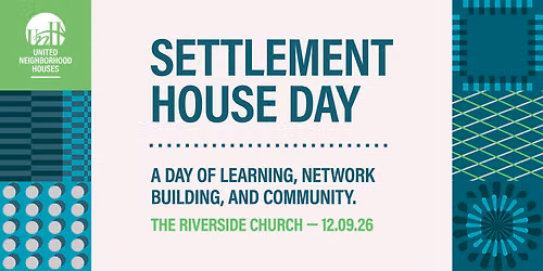 Settlement House Day 2026