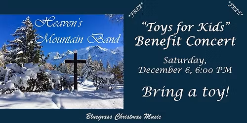 Toys for Kids Benefit Concert with Bedford County Sheriff's Office