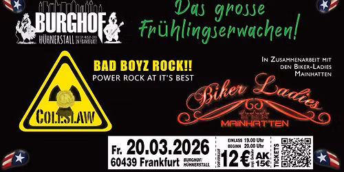 COLESLAW - BAD BOYZ ROCK feat. Biker Ladies Mainhatten