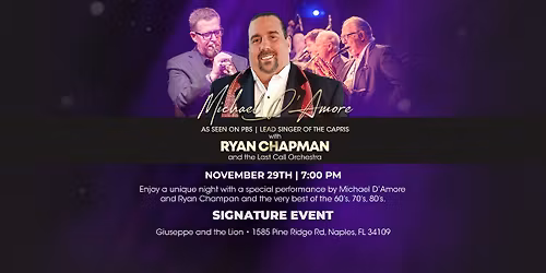 Michael D'Amore with Ryan Chapman & The Last Call Orchestra