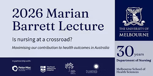 2026 Marian Barrett Lecture