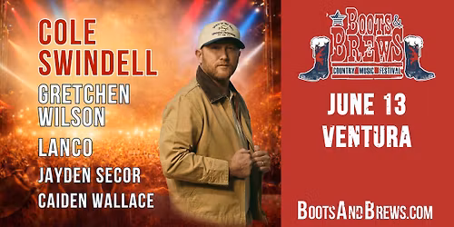 Boots & Brews Country Music Festival - Ventura, CA