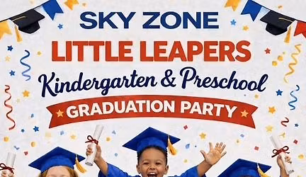 Grad Party for Preschool & Kindergarden at Rockin' Jump