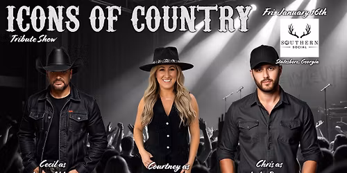 Tributes to Luke Bryan - Lainey Wilson and Jason Aldean LIVE by Icons Of Country at Southern Social!