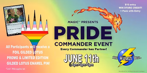 MTG Presents! Pride Commander Party!