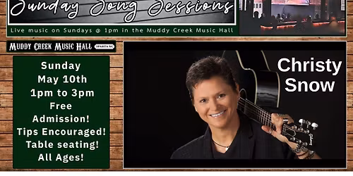 Sunday Song Sessions - Christy Snow 