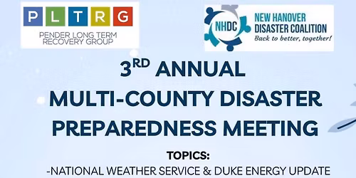3rd Annual Multi County Disaster Preparedness Meeting