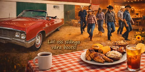 M\u00e5ndagscaf\u00e9 & Fordonstr\u00e4ff - Countrytema 20 juli kl 17-20