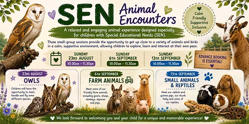 SEN Bird and Animal Encounters