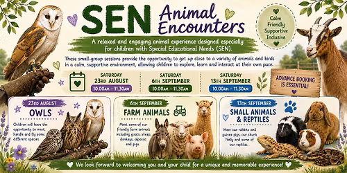 SEN Bird and Animal Encounters