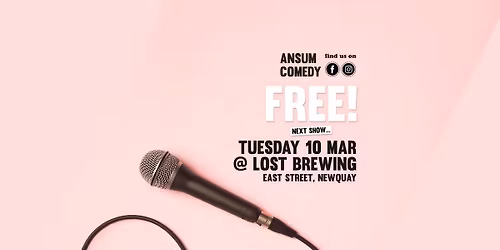 Ansum Comedy @ Lost Brewing (10\/3\/26)
