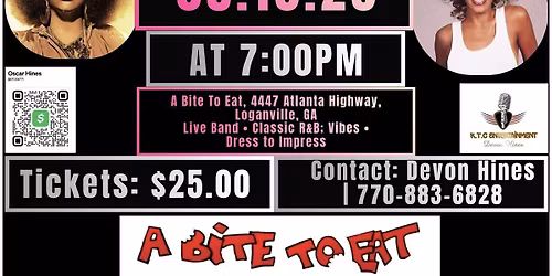 80\u2019s and 90\u2019s RnB Tribute Concert