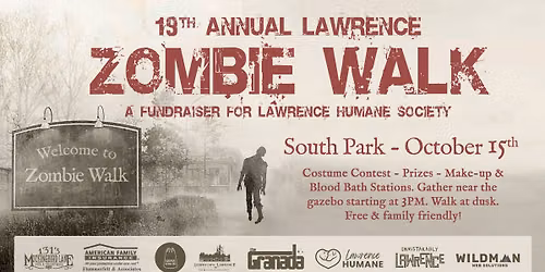 19th Annual Lawrence Zombie Walk