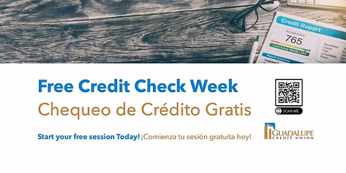Free Credit Check Week