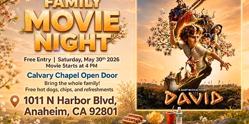 \ud83c\udfac\u2728 Family Movie Night is coming! David \ud83c\udfac