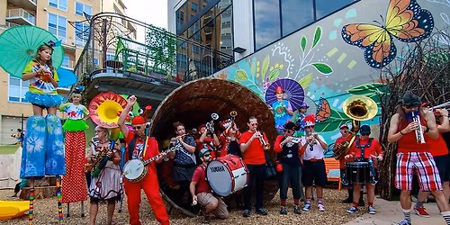 Live from the Wonderground: Black Star Drum Line & Forward! Marching Band