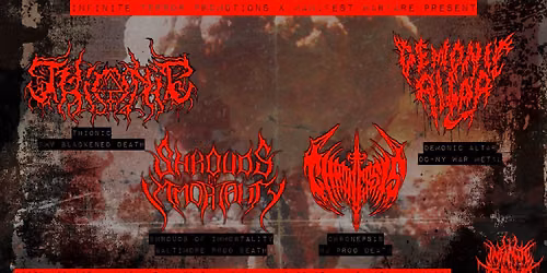 Thionic, Chronepsis, Demonic Altar, Shrouds of Immortality