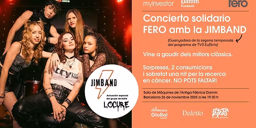 CONCIERTO SOLIDARIO FERO CON JIMBAND