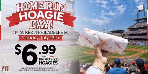 Home Run Hoagie Day!