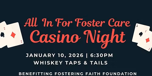 All In For Foster Friends Casino Night