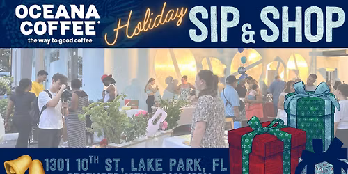Holiday Sip and Shop