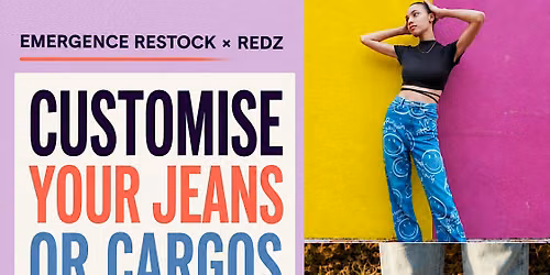 Customise Your Jeans or Cargos \u2014 Emergence Restock x REDZ