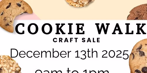 Cookie Walk and Craft Sale