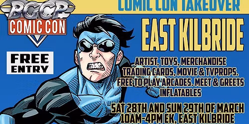 East Kilbride Comic Con at The Hub (Free Entry)