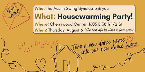 Austin Swing Syndicate Housewarming at Cherrywood (Post-Move Party)