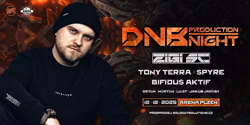 DNB Production Night w\/ ZIGI SC - Arena Plze\u0148