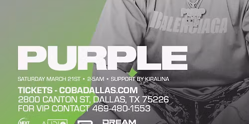 Purple at Coba After Hours 4\/18