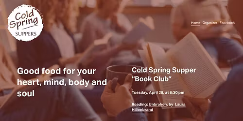 Cold Spring Suppers Book Club RSVP