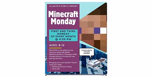 Minecraft Monday