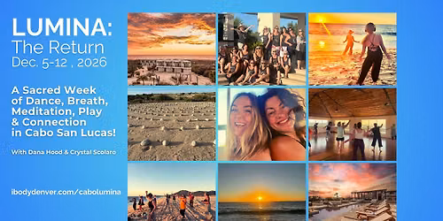 LUMINA RETREAT: Dance, Breathe, Be.... in paradise!