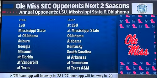 Mississippi Rebels vs. Kentucky Wildcats