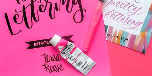 Brush Lettering for Beginners at Obelisco Estate