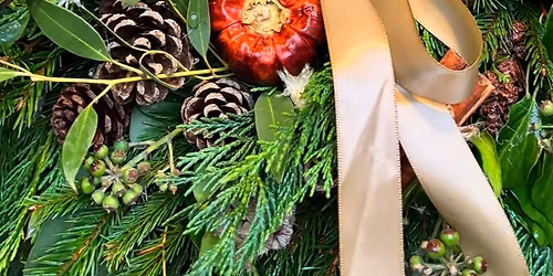 Christmas wreath making workshop- Hanley Farm Shop