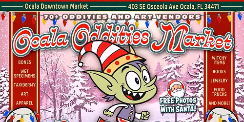 Ocala Oddities Market December 2025 Edition!