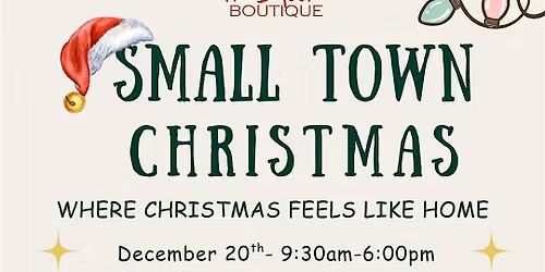 \u2728 Small Town Christmas at In Bloom Boutique \u2728