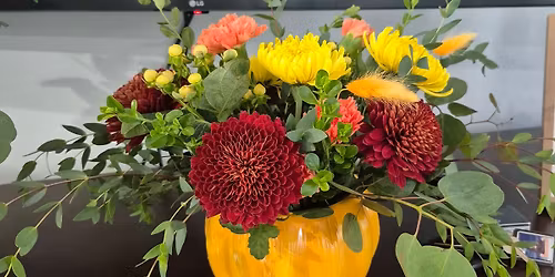 Fun Fundraiser Create Your Fall Floral Centerpiece