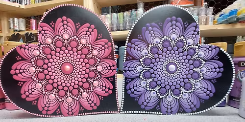 Heart Mandala Dot Painting Workshop in Catonsville