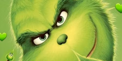 Grinch Theme Christmas Cookies