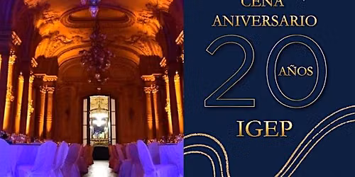 CENA IGEP - 20 A\u00d1OS