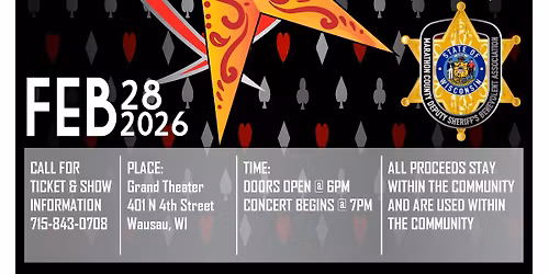 Marathon County Deputy Sheriff's Benevolent Assoc Annual Benefit Concert featuring "The Petty Kings"