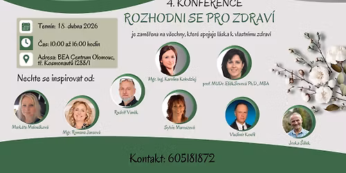 Konference Rozhodni se pro zdrav\u00ed