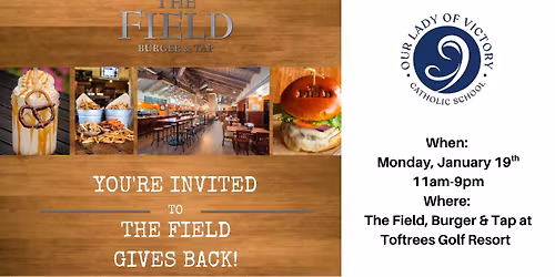 The Field Gives Back