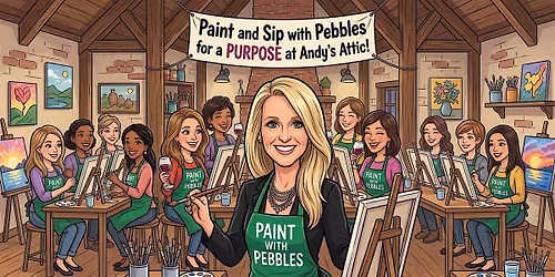 Paint for a Purpose at Andys Attic thrift in Oceanway !