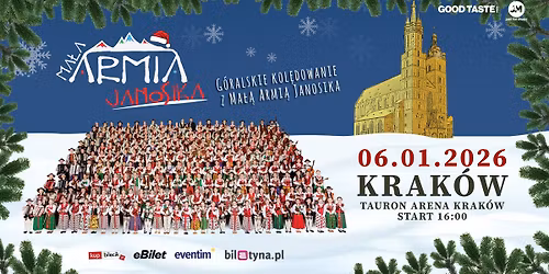 G\u00f3ralskie kol\u0119dowanie z Ma\u0142\u0105 Armi\u0105 Janosika w Krakowie \/ 6.01.2026