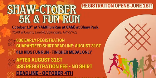 Shaw-ctober 5K & Fun Run